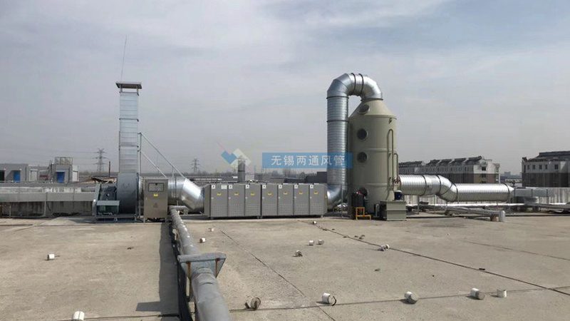 环保设备中的“双胞胎”：玻璃钢喷淋塔与填料塔